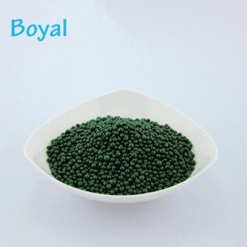 Best price organic npk fertilizer coated resin humic acid shiny ball, slow release npk 13-1-2